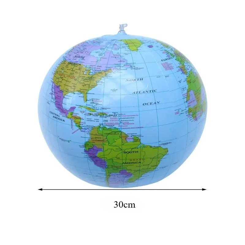 16インチ（30cm）膨らませる地球儀ビーチボールおもちゃ、 - Educational Globe For Kids のレビューと価格