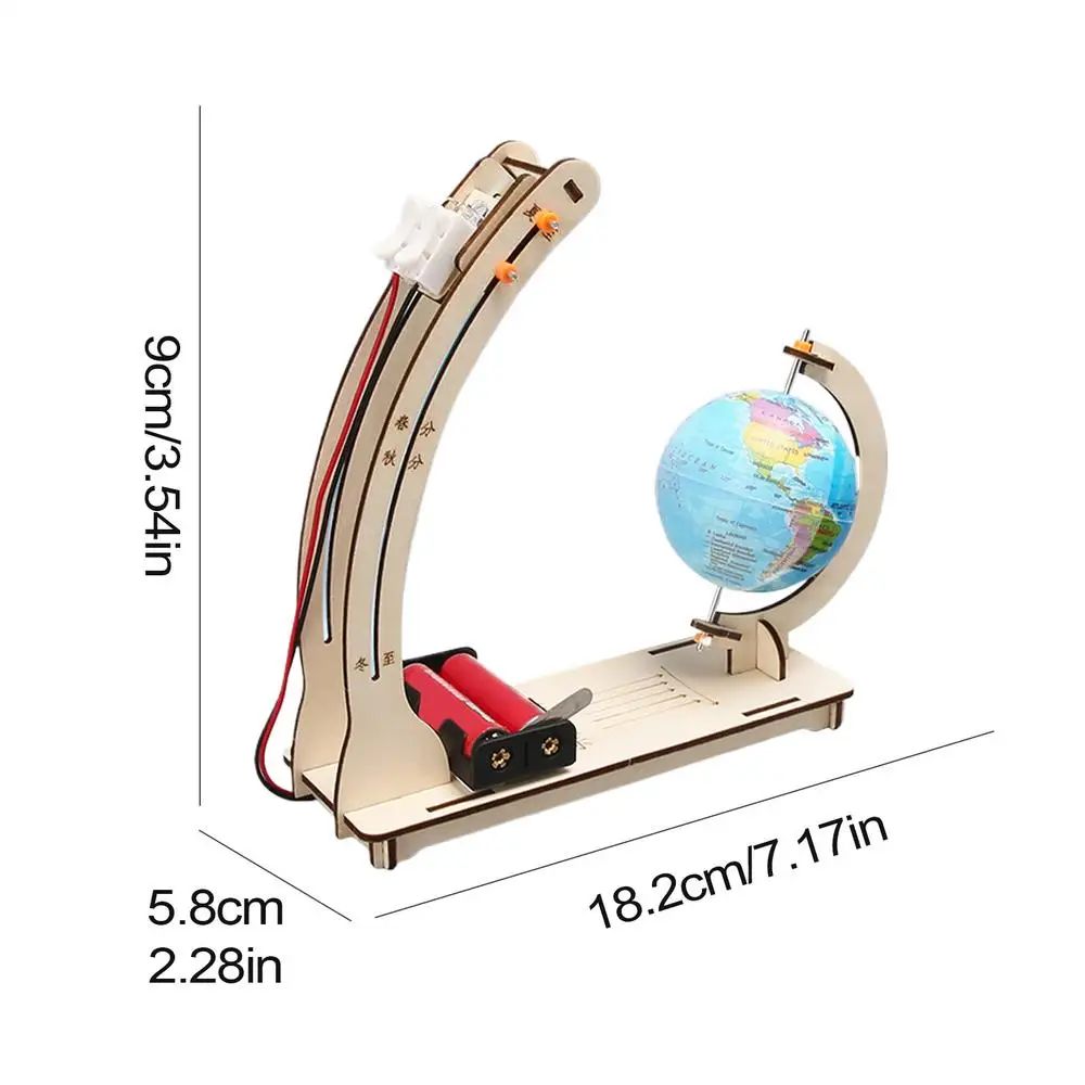 子供向け科学昼夜変化地球儀DIY STEM物理学習キット　面 - Educational Globe For Kids のレビューと価格
