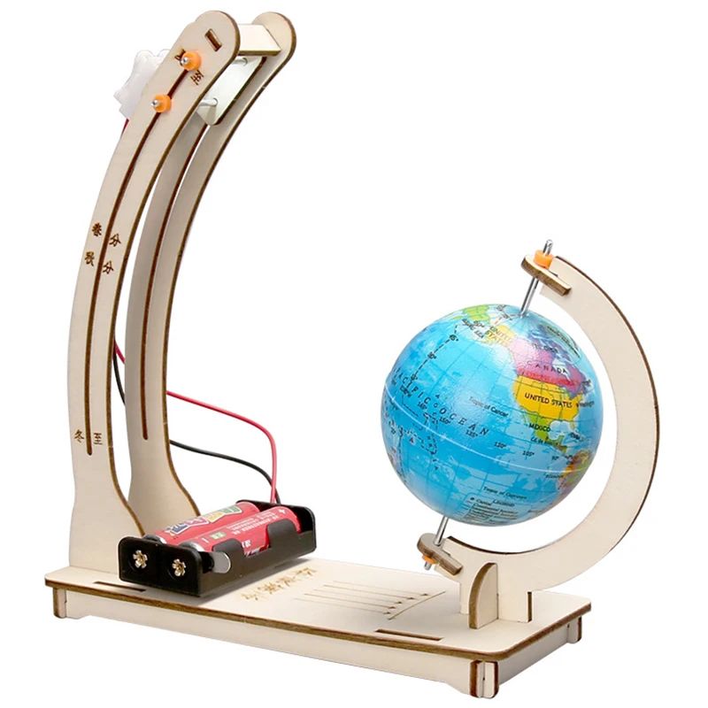 子供向け科学昼夜変化地球儀DIY STEM物理学習キット　面 - Educational Globe For Kids のレビューと価格