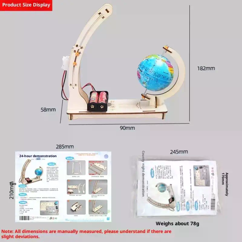 DIY 1セット地球模型科学キット 子供用STEM地球儀おも - Educational Globe For Kids のレビューと価格