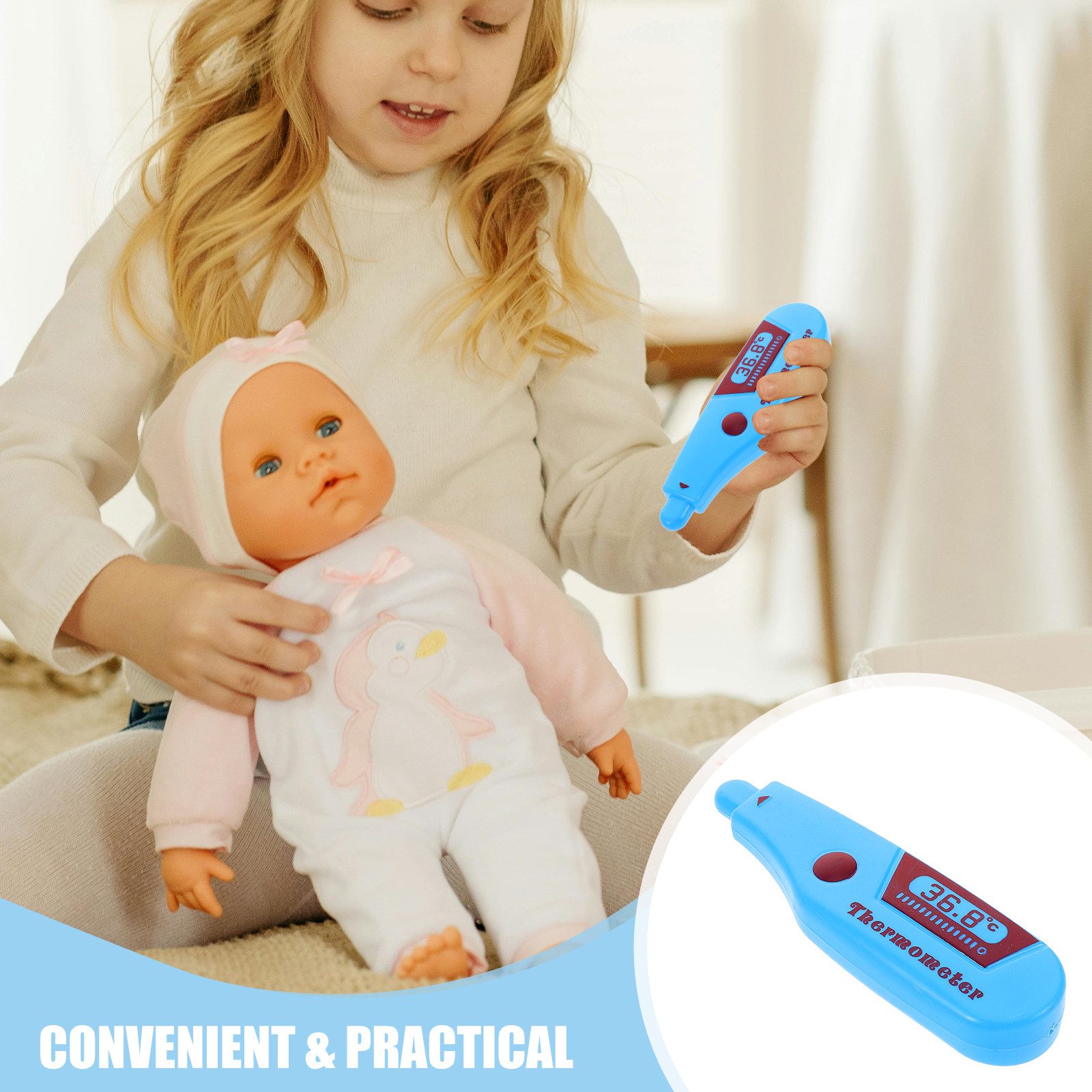聴診器キッズ教育用ロールプレイ医者キットシミュレーション ハ - Kids Doctor Education のレビューと価格
