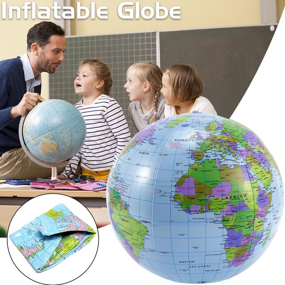 12/16 インチインフレータブルグローブビーチボールおもち - Educational Globe For Kids のレビューと価格
