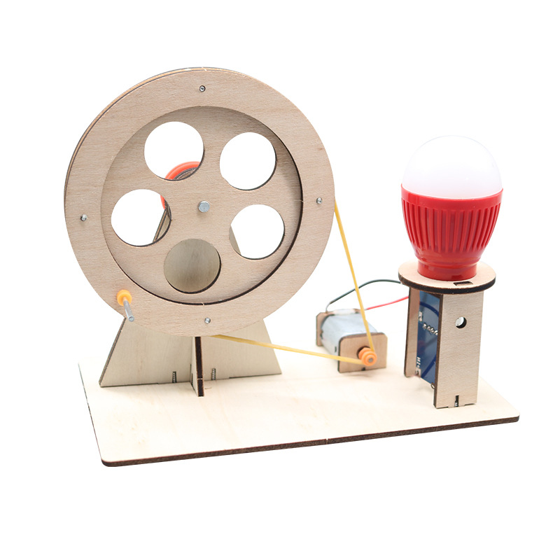 ミニ DIY ハンドクランク発電機電球 STEM 科学実験キ - Kids Doctor Education のレビューと価格