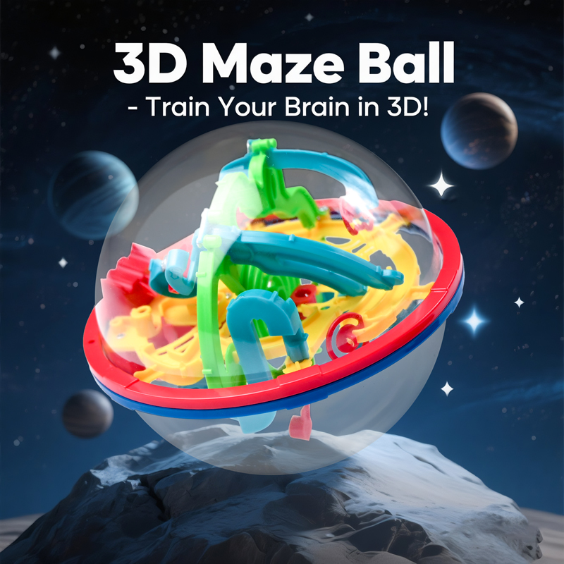 3D マジックボールラビリンス頭の体操スマートパズル 100 - Educational Globe For Kids のレビューと価格