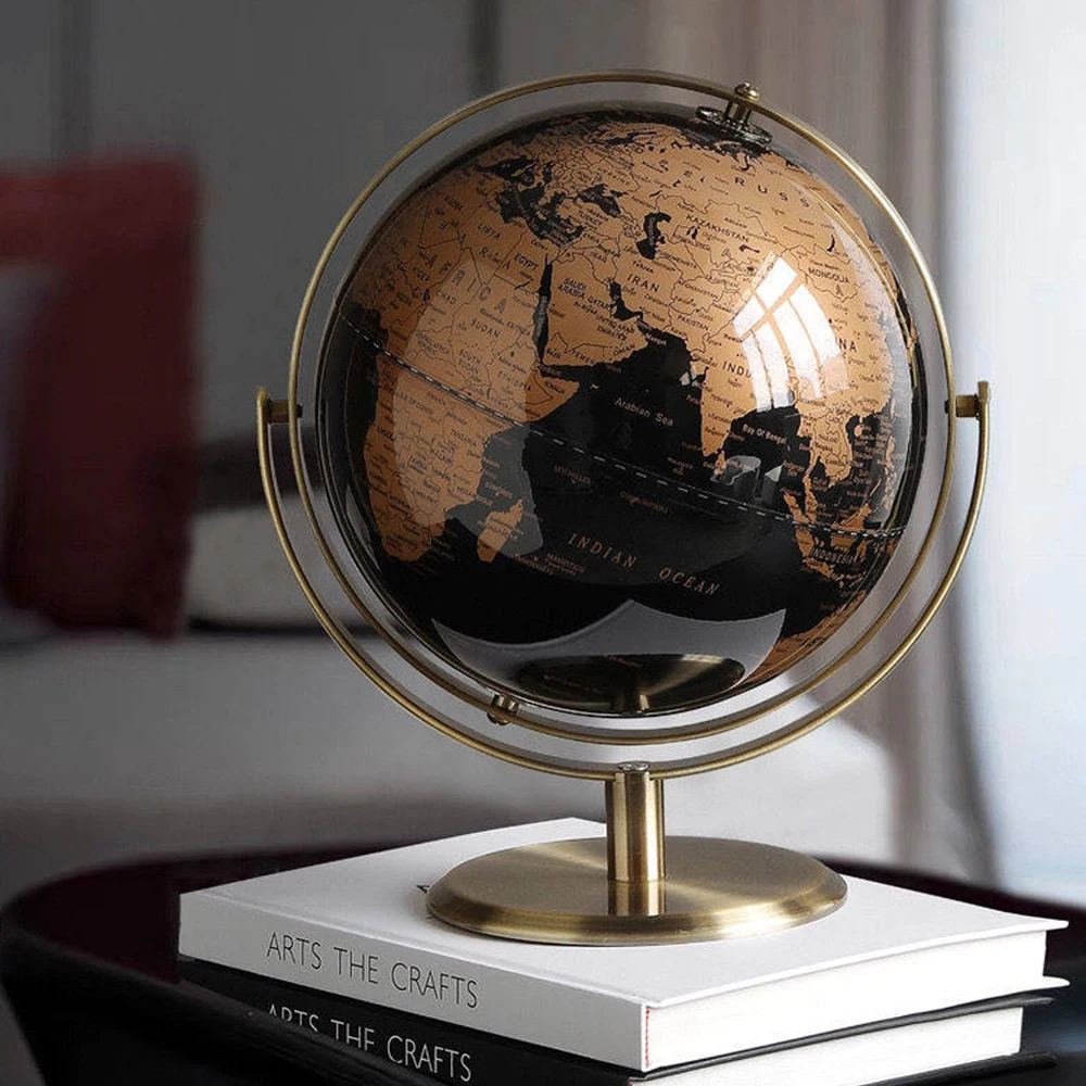 家の装飾アクセサリーレトロ世界地球儀現代デスクトップ地球儀地 - Educational Globe For Kids のレビューと価格