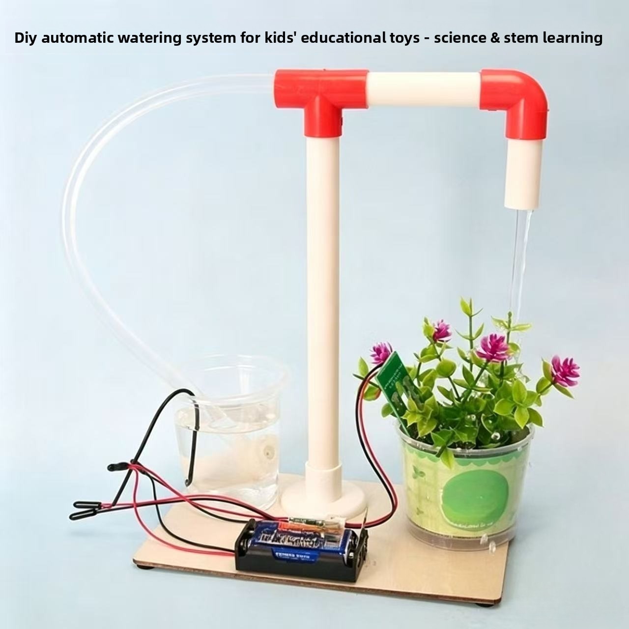 DIY自動植物水やりシステム 子供向けSTEM科学実験キット - Kids Education System のレビューと価格