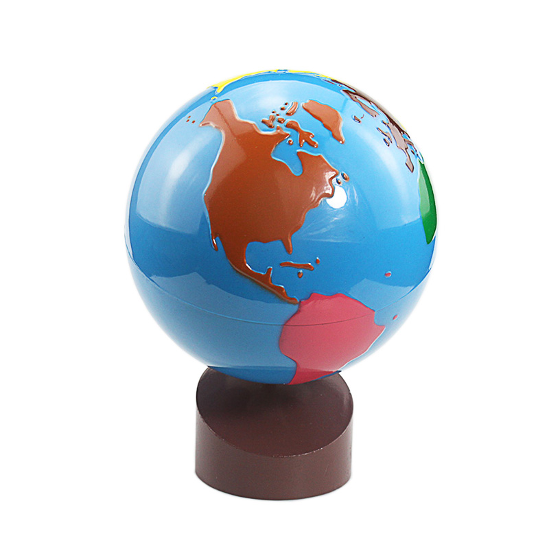 モンテッソーリ地理玩具地理的イブニング地球のおもちゃプラスチ - Educational Globe For Kids のレビューと価格