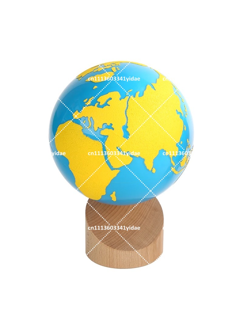 モンテッソーリ教育用地球儀セット - 大陸と海洋の砂地球儀  - Educational Globe For Kids のレビューと価格