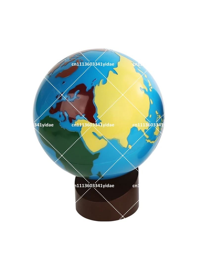 モンテッソーリ教育用地球儀セット - 大陸と海洋の砂地球儀  - Educational Globe For Kids のレビューと価格