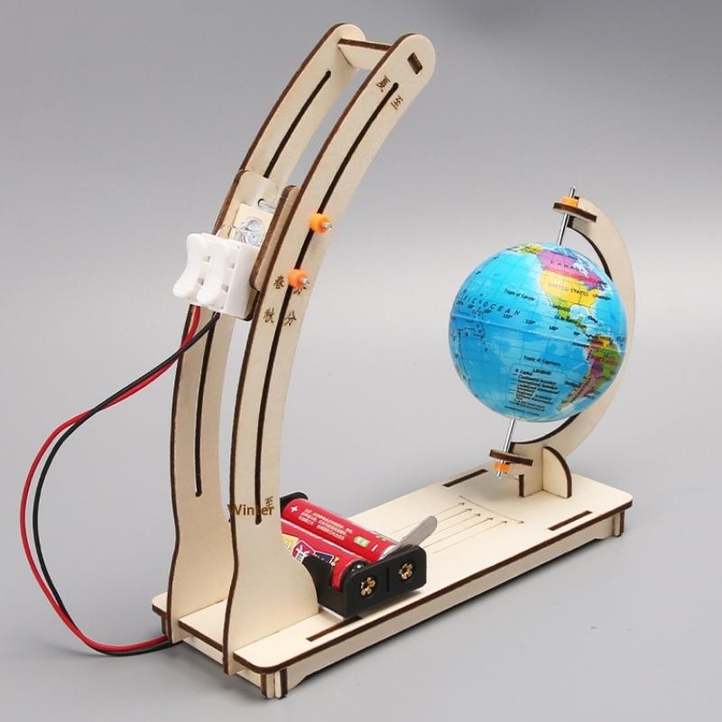 1セットSTEM教育用地球儀おもちゃDIY地球模型昼夜循環科 - Educational Globe For Kids のレビューと価格