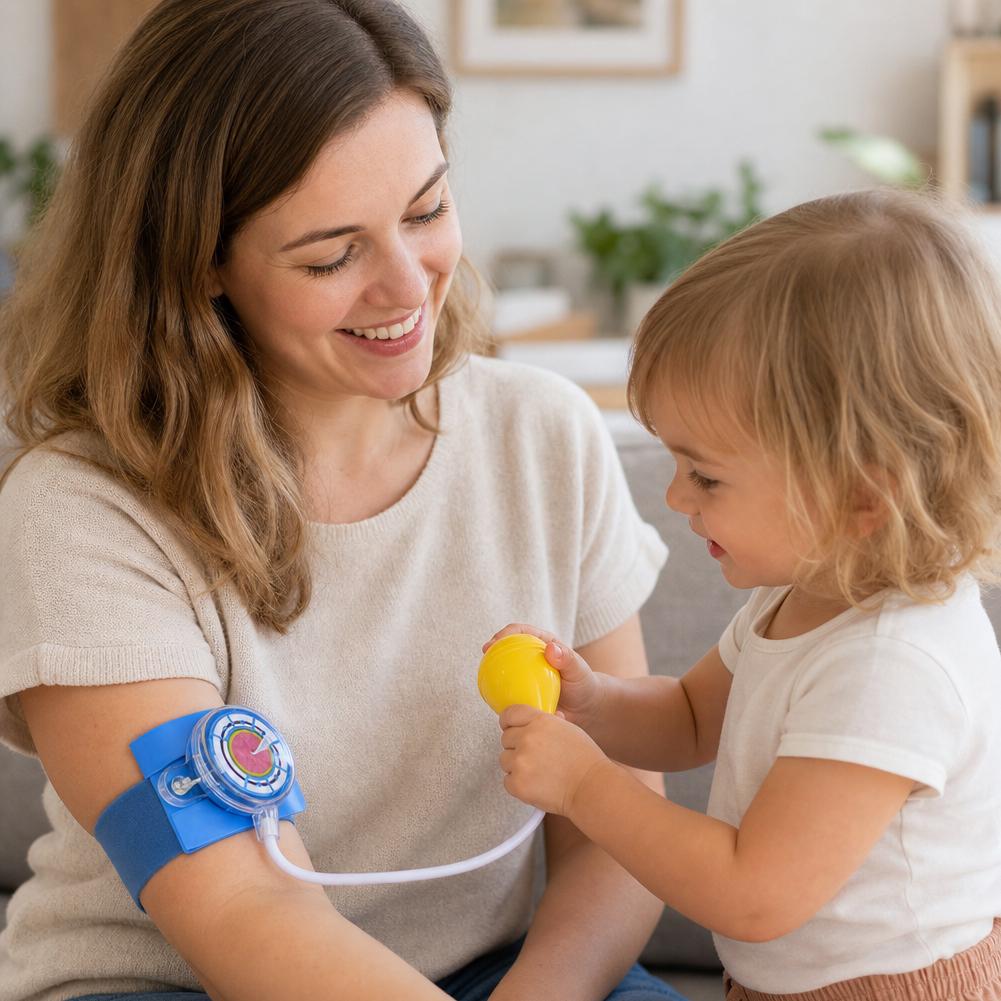 子供用お医者さんごっこセット - シミュレーション血圧計おも - Kids Doctor Education のレビューと価格