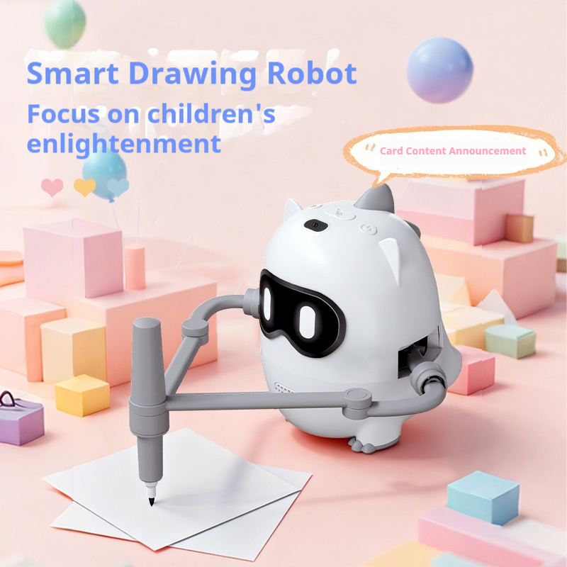 一般的なスマート恐竜描画ロボットインテリジェント早期教育玩具 - Kid Educational のレビューと価格