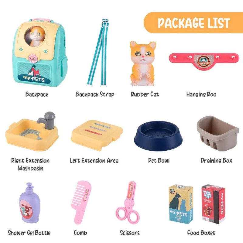 幼児用ペットケアプレイセット、バックパック付き犬用グルーミン - Kids Doctor Education のレビューと価格
